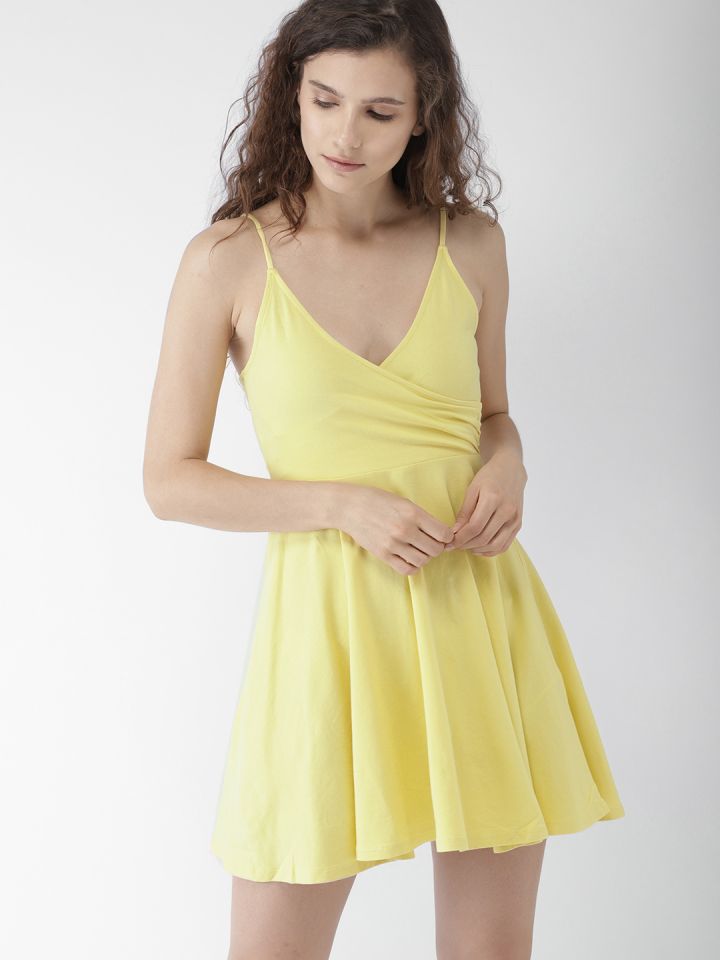 Forever 21 store long yellow dress