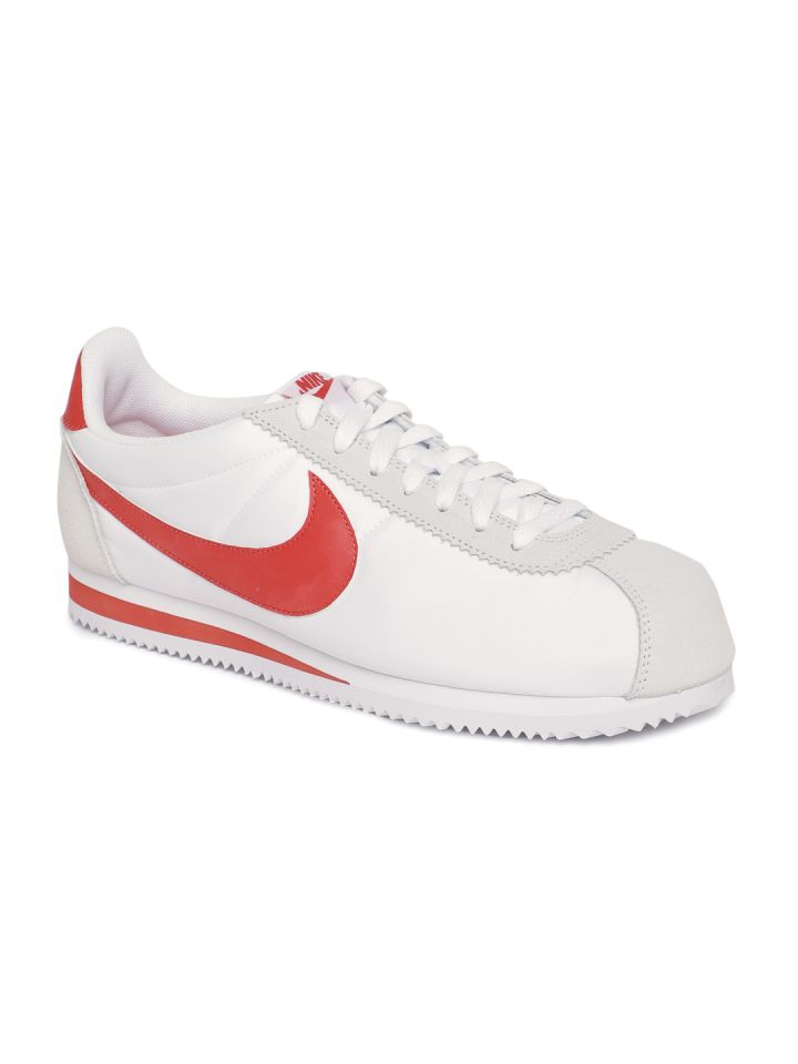Nike white classic sales sneakers