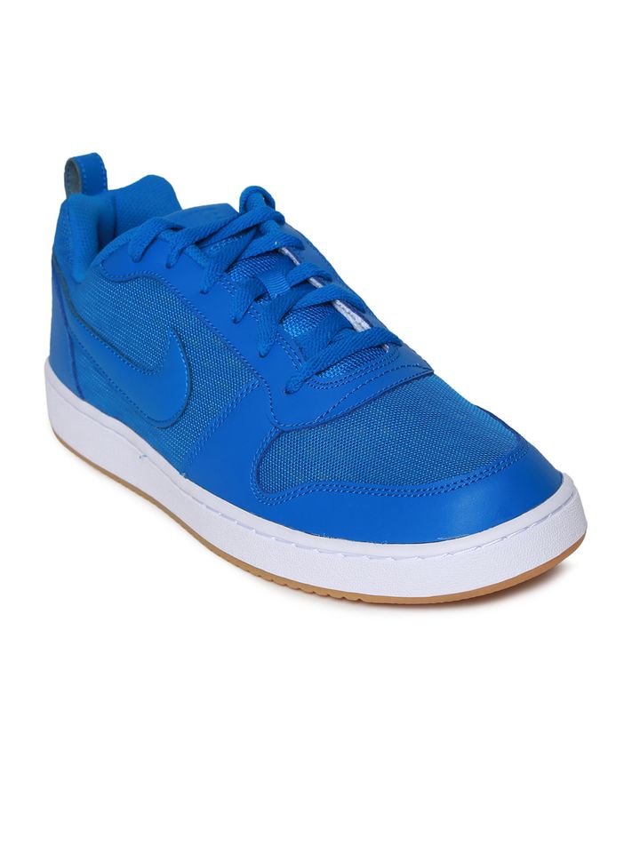 Buy Nike Men Blue Court Borough Low Se Leather Sneakers Casual Shoes For Men Myntra