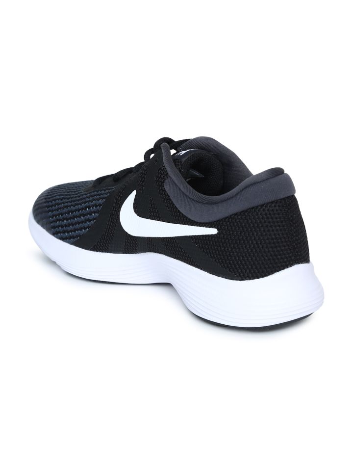 Nike Boys Black Revolution 4 GS Running Shoe
