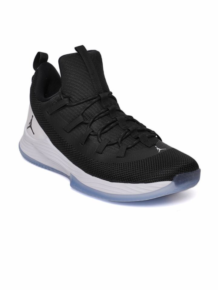 Buy Nike Men Black & White Jordan Ultra Fly 2 Low Basketball Shoes - Sports  Shoes for Men 4330987 | Myntra