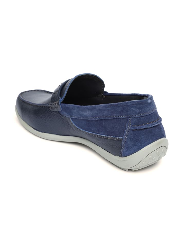Woodland loafers blue discount