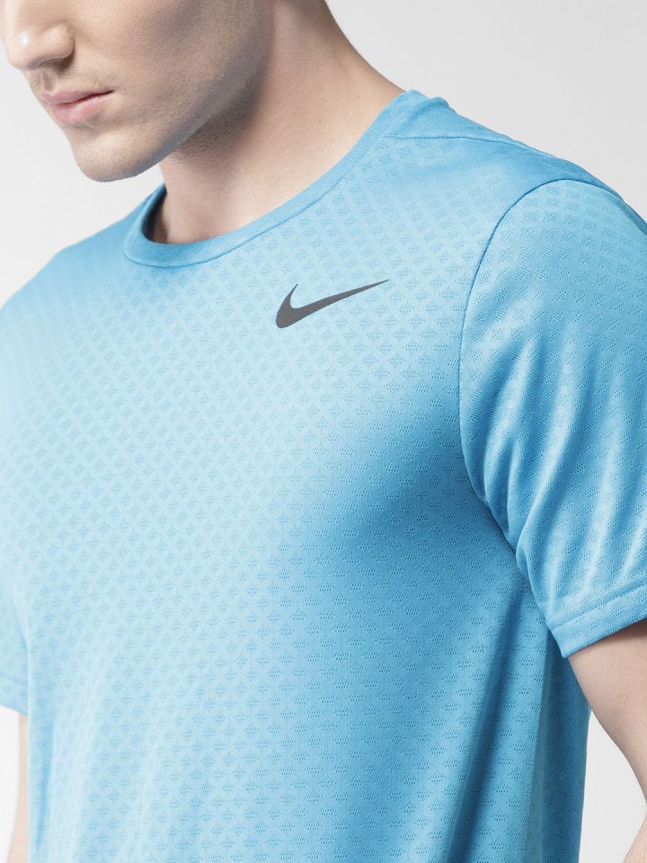 Nike breathe discount t shirt blue