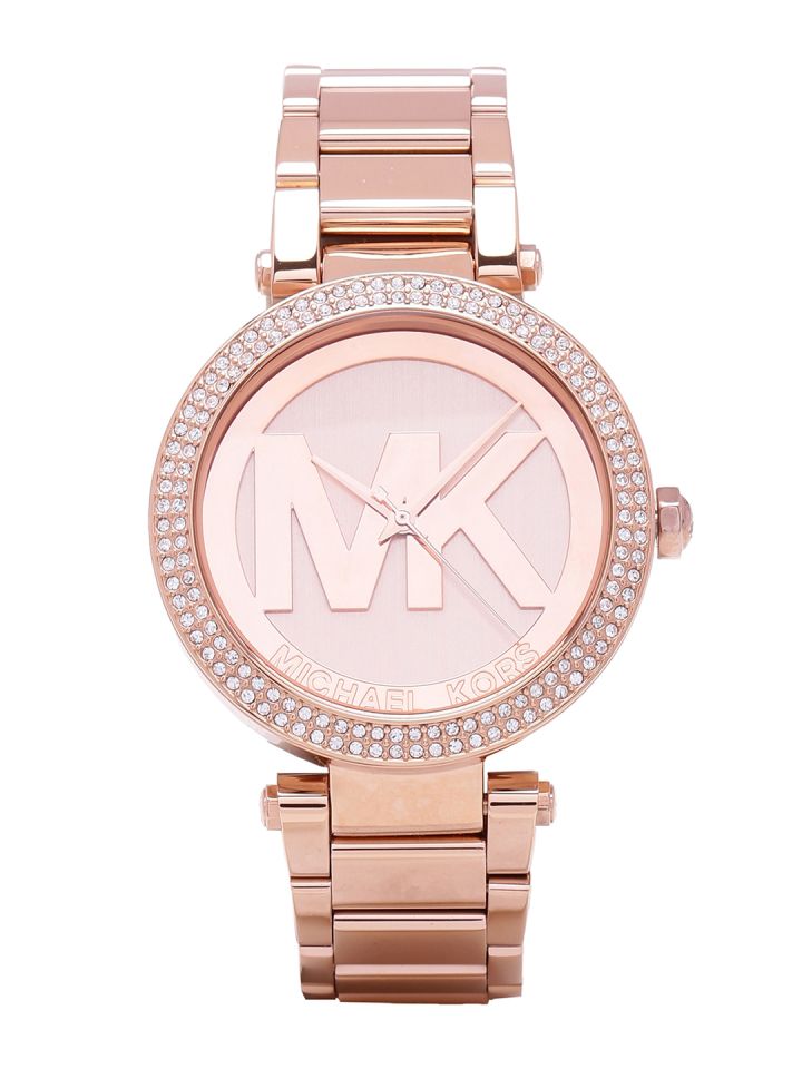 Buy Michael Kors Women Rose Gold Analogue Watch Watches for