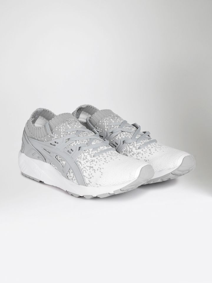 Asics gel kayano knit sale white
