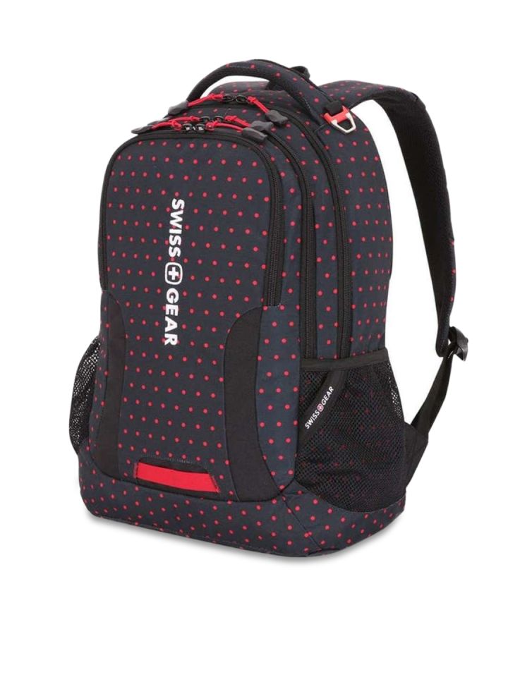 Buy Swiss Gear Unisex Black Printed Laptop Backpack Backpacks