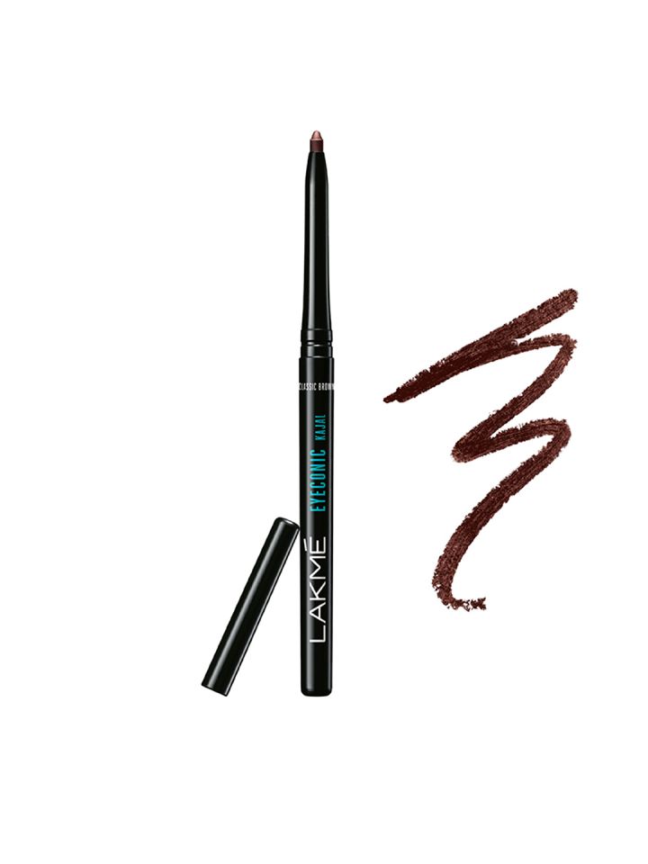 Buy Lakme Eyeconic Kajal Classic Brown 0 35 G Kajal And Eyeliner For Women 4384531 Myntra How to apply kajal in different ways | create smokey eyes /eyeliner/everyday looks using kajal. lakme eyeconic kajal classic brown 0 35 g