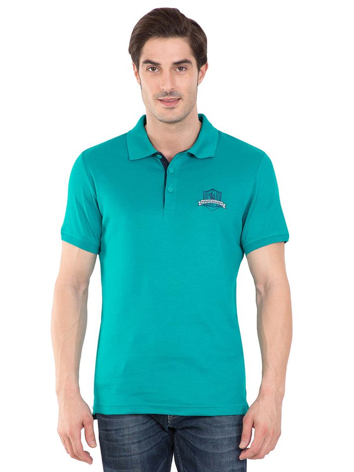 jockey polo neck t shirt