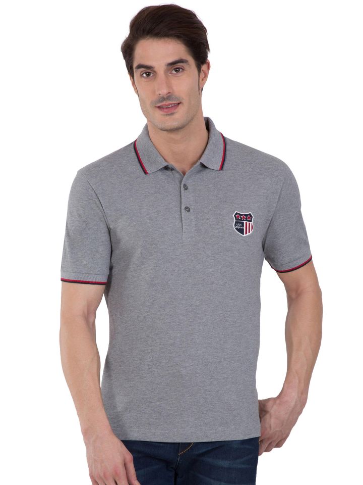Jockey collar t shirt