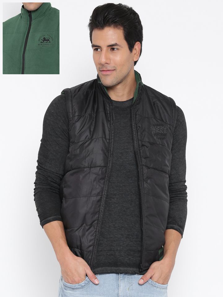 reversible jacket myntra