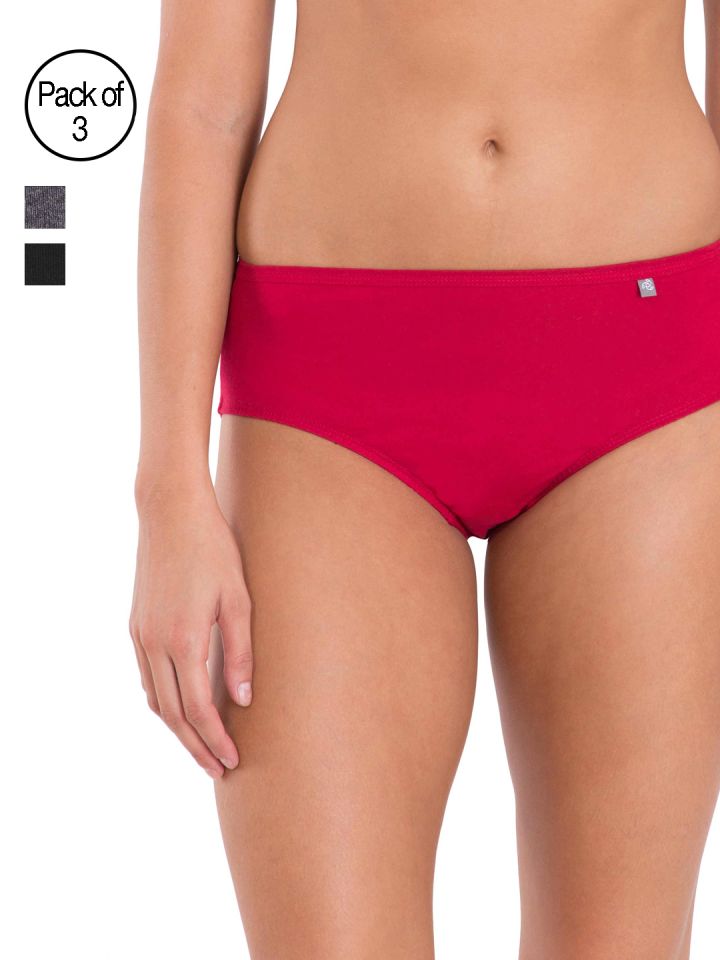 Buy Under Armour Women's Plain/Solid Thong (Pack of 3