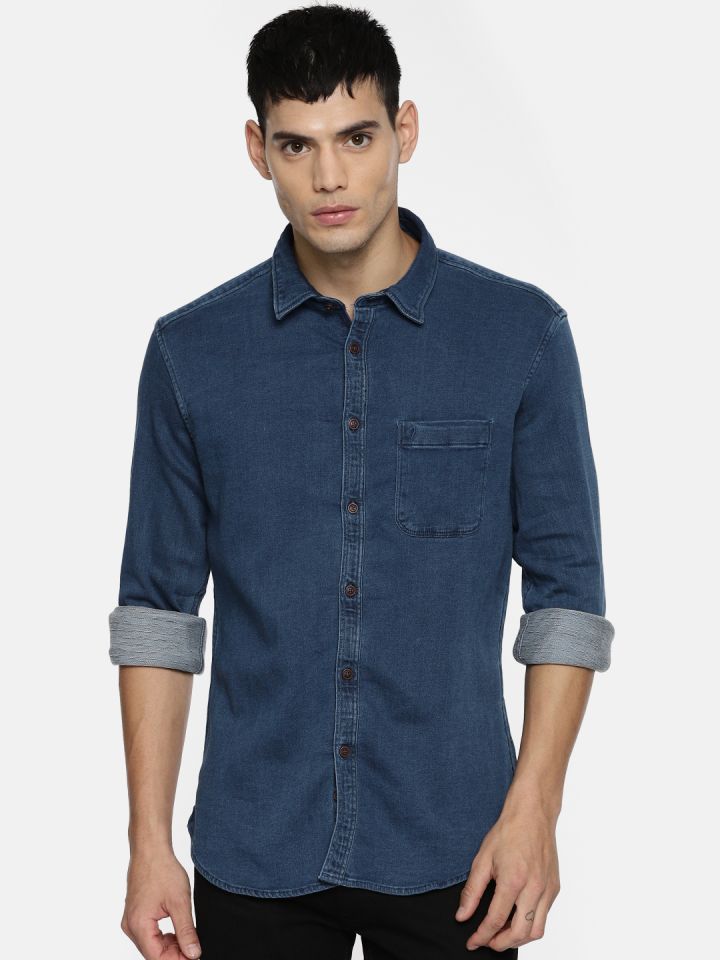 Indian terrain cheap denim shirts