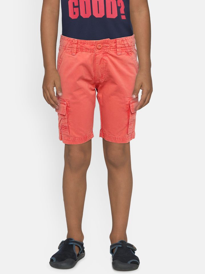 Buy U.S. Polo Assn. Kids Boys Peach 