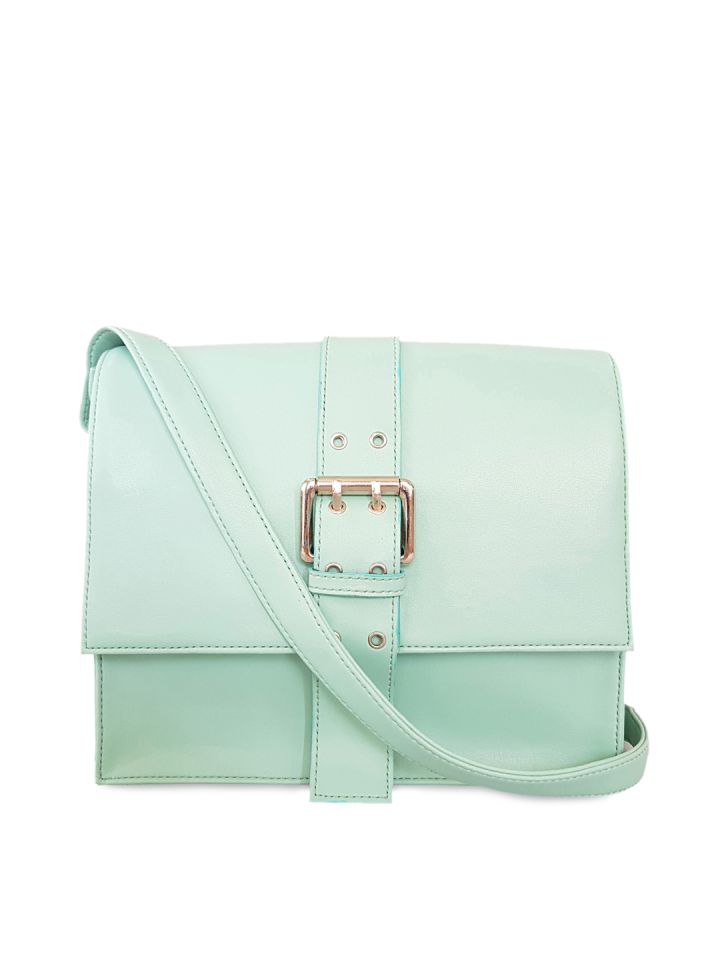 Buy Toteteca Women Green Solid Sling Bag Handbags for Women