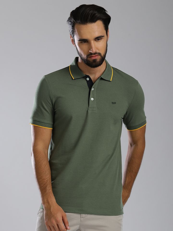 polo t shirts myntra