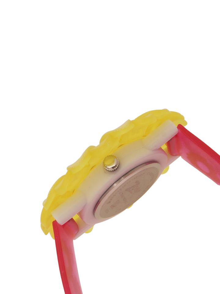 Buy Zoop Kids Cream Coloured Yellow Analogue Watch NKC4005PP03