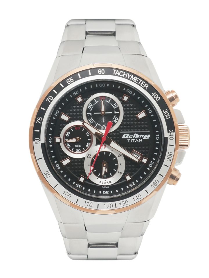 Buy Titan Men Black Analogue Watch 90085KM02 Watches for Men