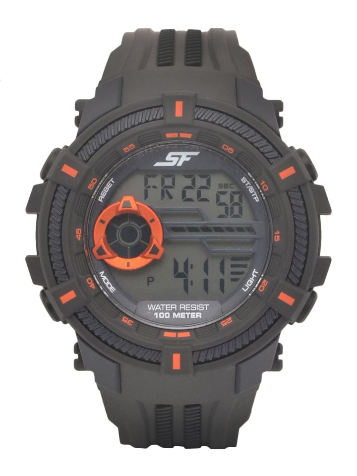 Buy Sonata Men Black Grey Analogue Watch 77080PP02 Watches for