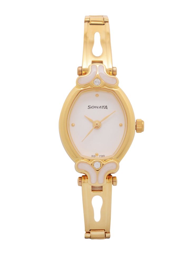 Buy Sonata Women White Analogue Watch NK8068YM03 Watches for