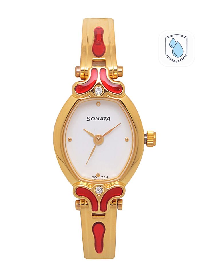 Buy Sonata Women White Analogue Watch NK8068YM04 Watches for