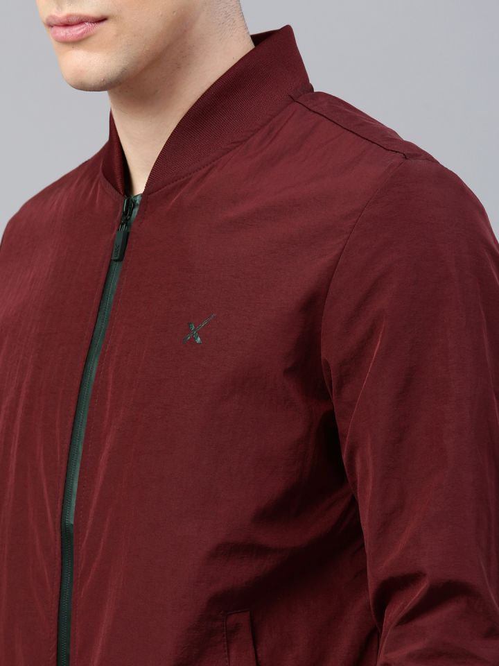 Hrx maroon jacket 2025