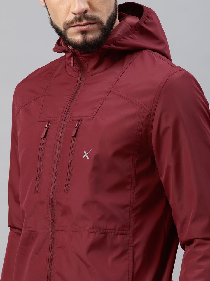 hrx maroon jacket