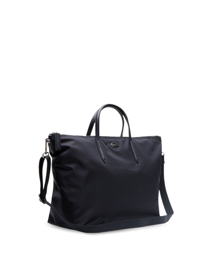 lacoste black handbag