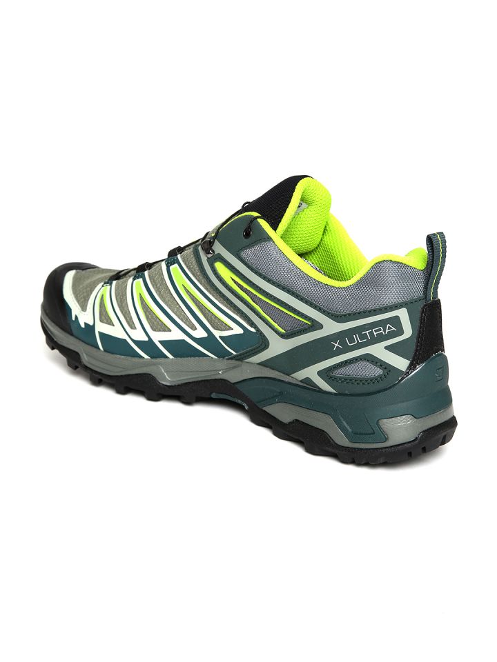 Salomon Men Grey X ULTRA 3 GTX Castor Trekking Shoes