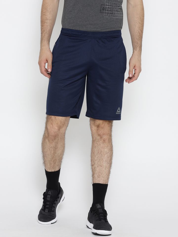 reebok men's mesh workout shorts