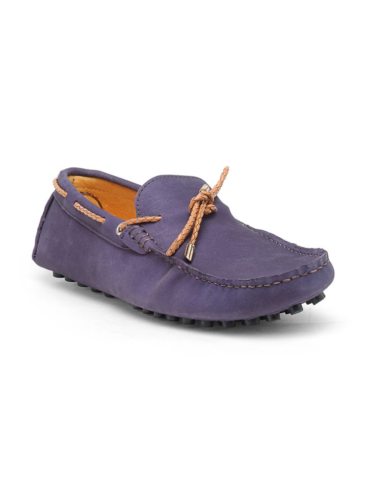 purple loafers mens