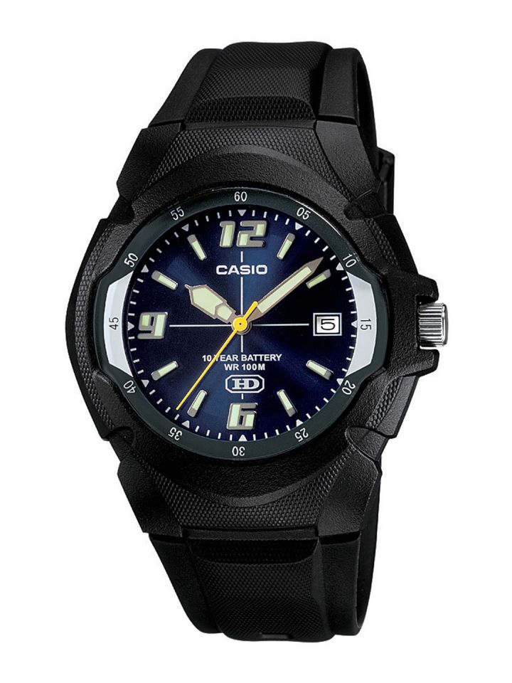 Casio youth grey 2024 dial men's watch