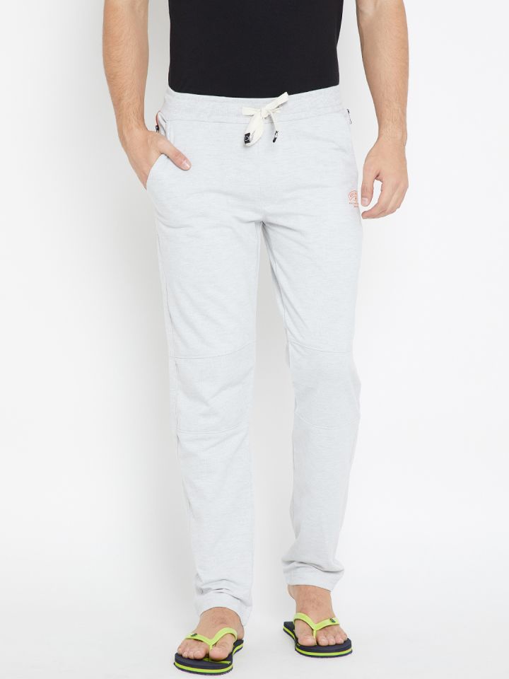 Sweet Dreams Men Grey Melange Solid Pyjamas MP 143418COM