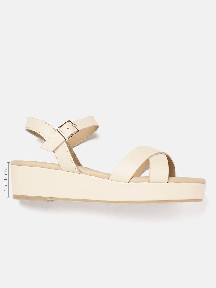 Womens cream on sale sandals