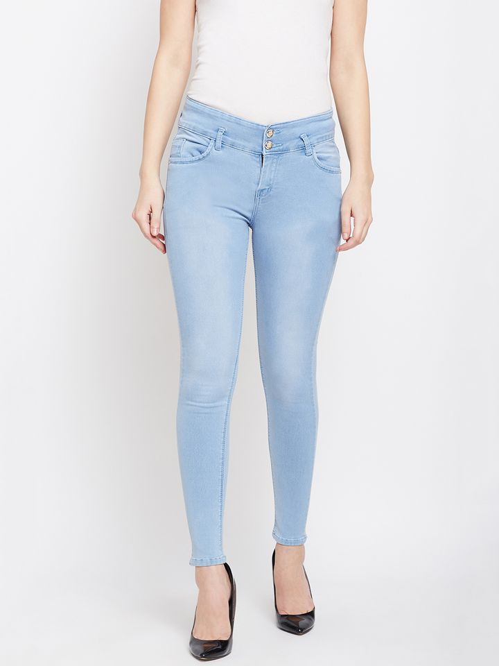 purple feather jeans