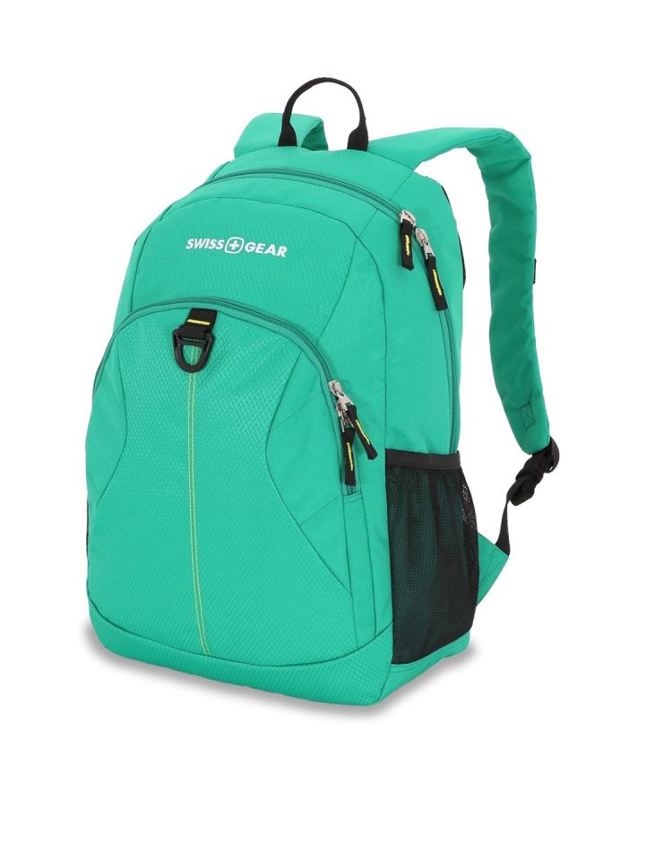 Buy Swiss Gear Unisex Green Solid Backpack - Backpacks for Unisex