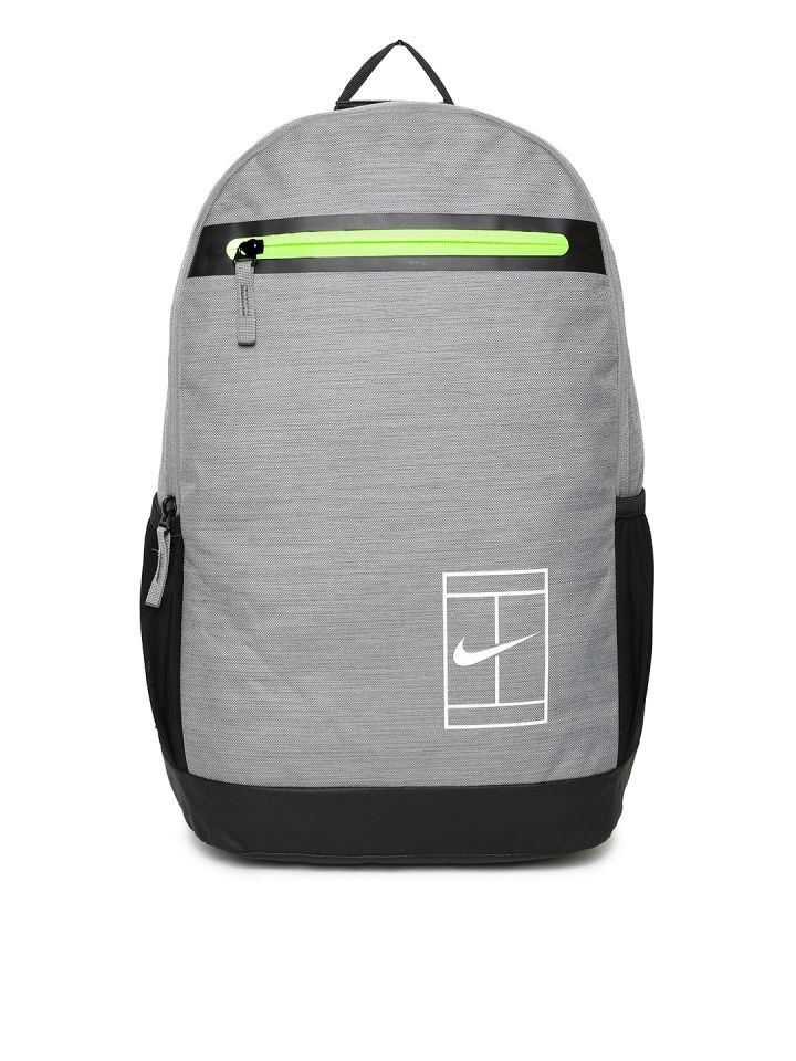nike unisex black brand logo backpack