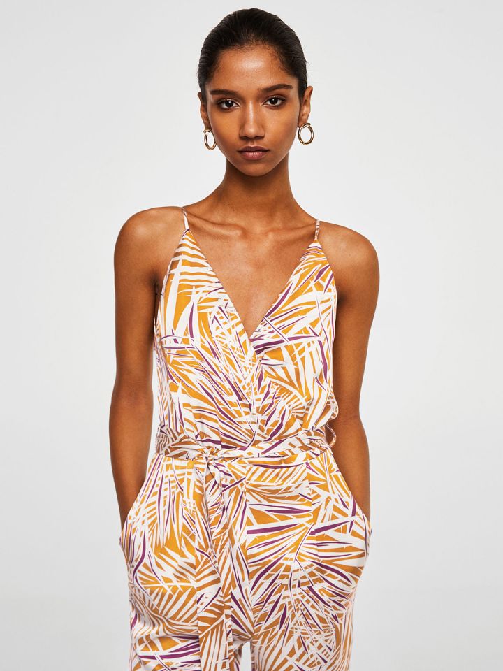 mango mustard jumpsuit
