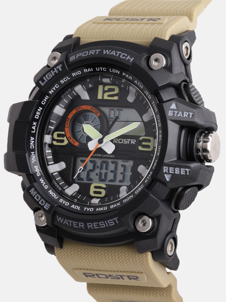 Buy Roadster Unisex Beige Analogue And Digital Watch MFB PN SKM
