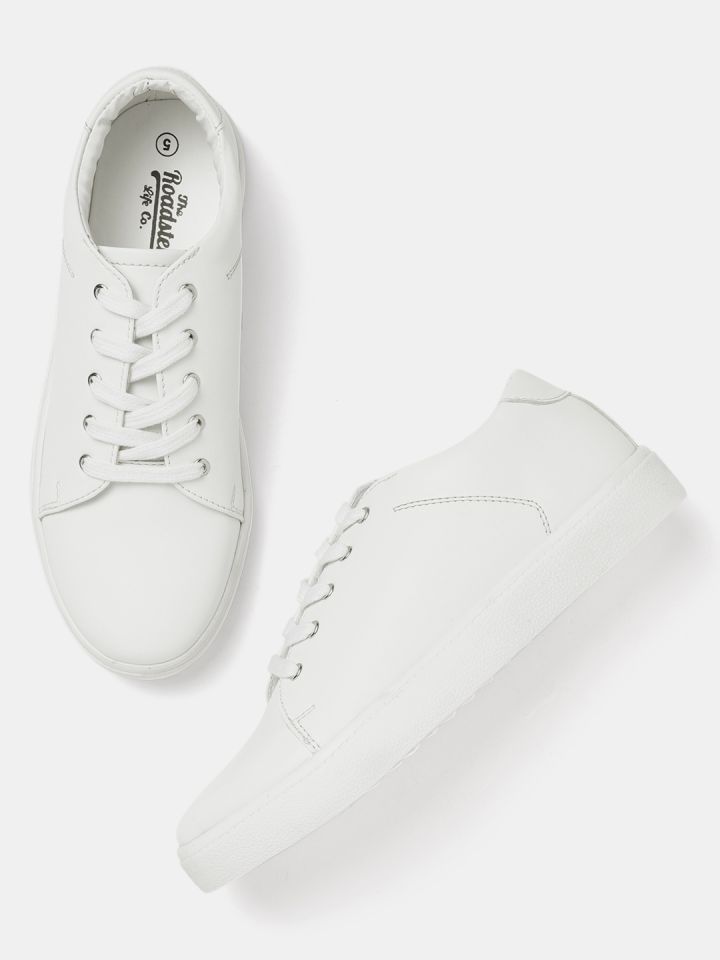 Myntra white sneakers womens deals
