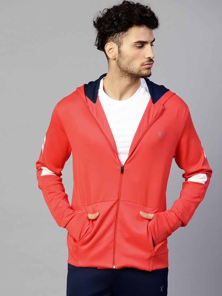 Buy HRX By Hrithik Roshan Men Red Solid 