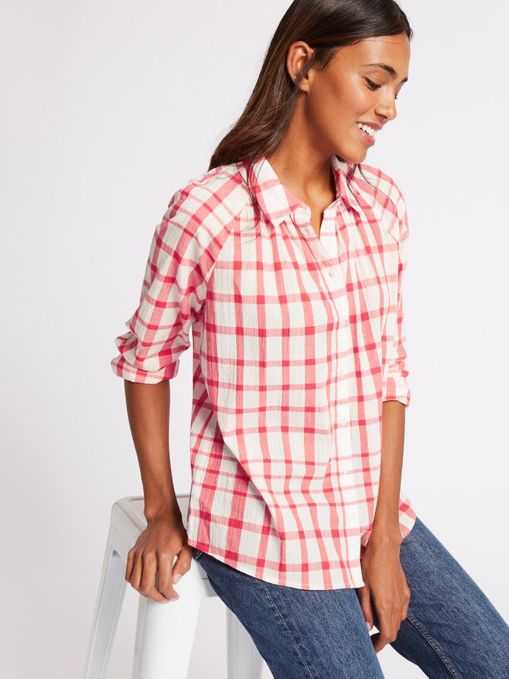 Marks and best sale spencer womens shirts