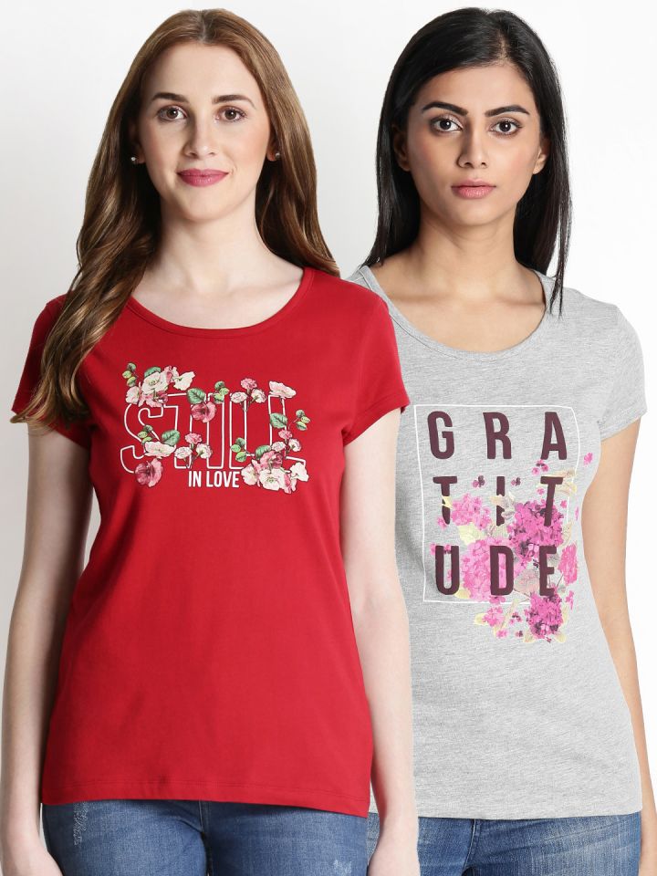 pantaloons t shirts women's