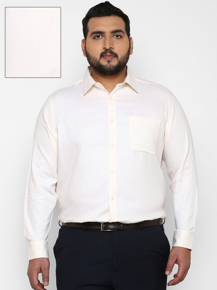 Mens cream formal shirt sale