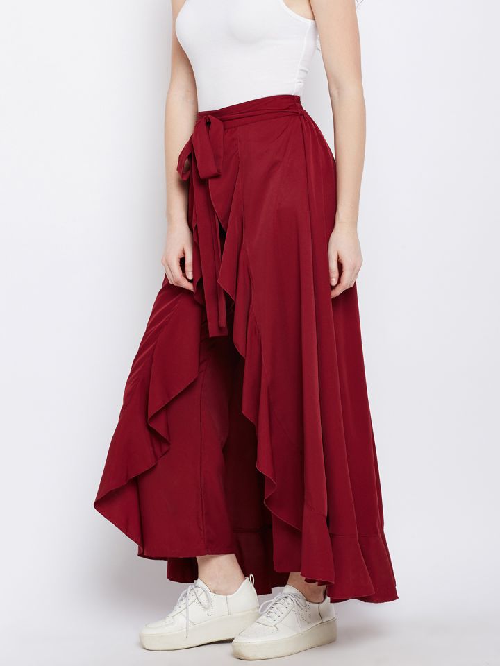 Long skirt in myntra store