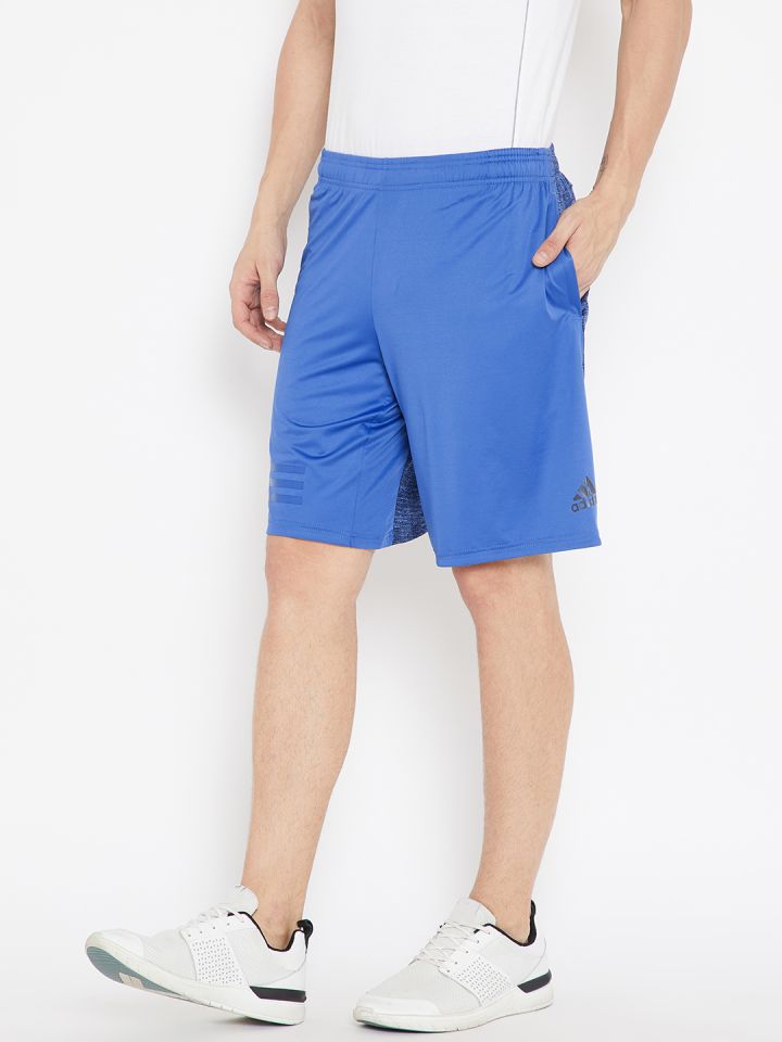 ADIDAS Men Blue SHO Blurred CA Sports Shorts