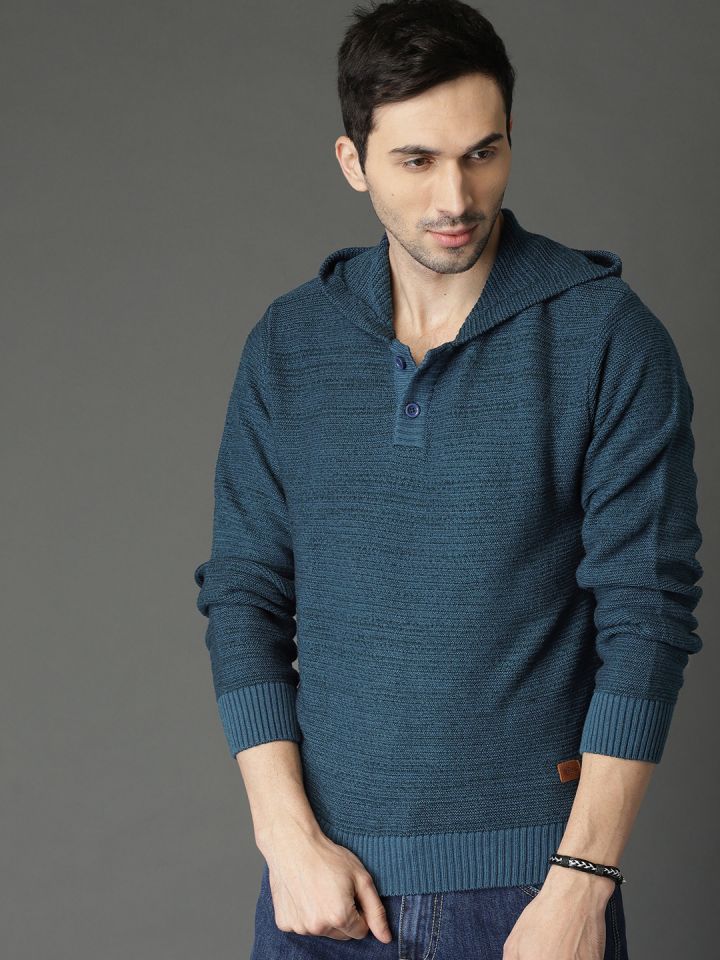 teal sweater mens