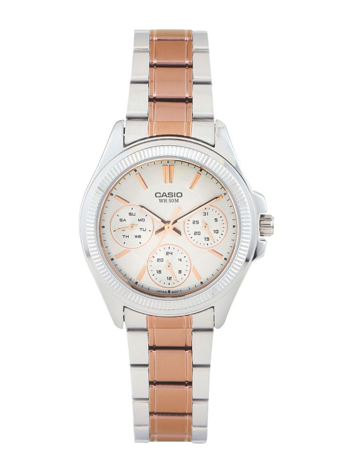 Casio Enticer Ladies Multi Dial Watch LTP 2088RG 7AVDFA936