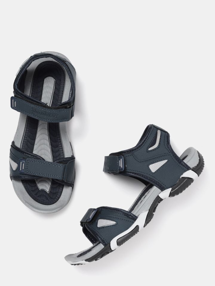 Roadster Men Navy Blue Sports Sandals