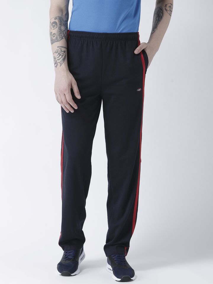 Buy Berge Men Navy Blue Slim Fit Track Pants Track Pants for Men