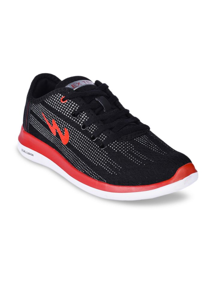 Campus battle black running shoes clearance
